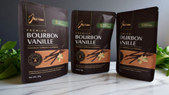 Bourbon Vanilleschoten 15 Stück (3 Set je 5 Stück) 18cm+ Premium Bio