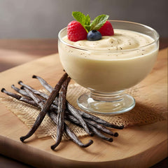 Bourbon Vanilleschoten 5 Stück (1 Set je 5 Stück) 18cm+ Premium Bio