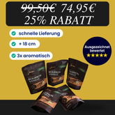 Bourbon Vanilleschoten 25 Stück (5 Set je 5 Stück) 18cm+ Premium Bio