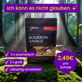 Bourbon Vanilleschoten 10 Stück (1 Set je 10 Stück) 18cm+ Premium Bio