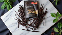 Bourbon Vanilleschoten 10 Stück (1 Set je 10 Stück) 18cm+ Premium Bio