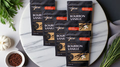 Bourbon Vanilleschoten 50 Stück (5 Set je 10 Stück) 18cm+ Premium Bio