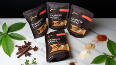 Bourbon Vanilleschoten 40 Stück (4 Set je 10 Stück) 18cm+ Premium Bio