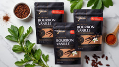 Bourbon Vanilleschoten 30 Stück (3 Set je 10 Stück) 18cm+ Premium Bio