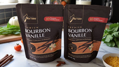 Bourbon Vanilleschoten 20 Stück (2 Set je 10 Stück) 18cm+ Premium Bio